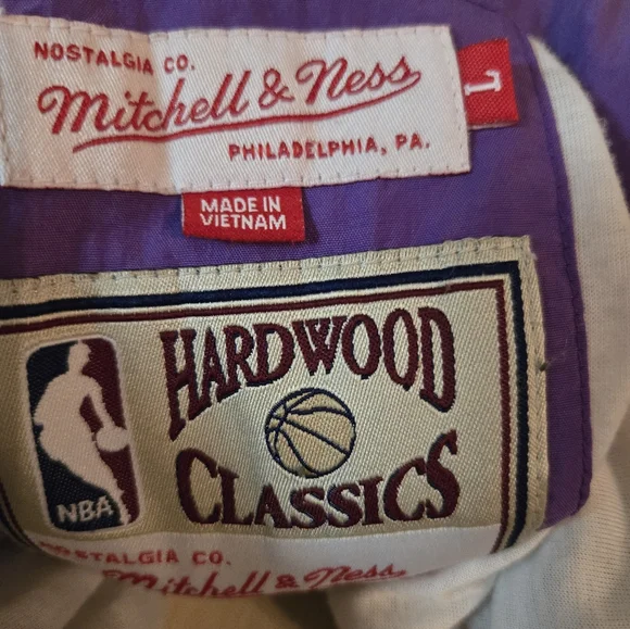 RAPTORS JACKET, MITCHELL, & NESS